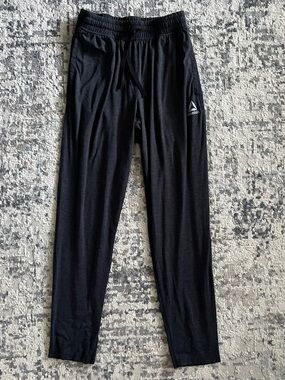 Reebok Black Men's Athletic Joggers with Logo‎